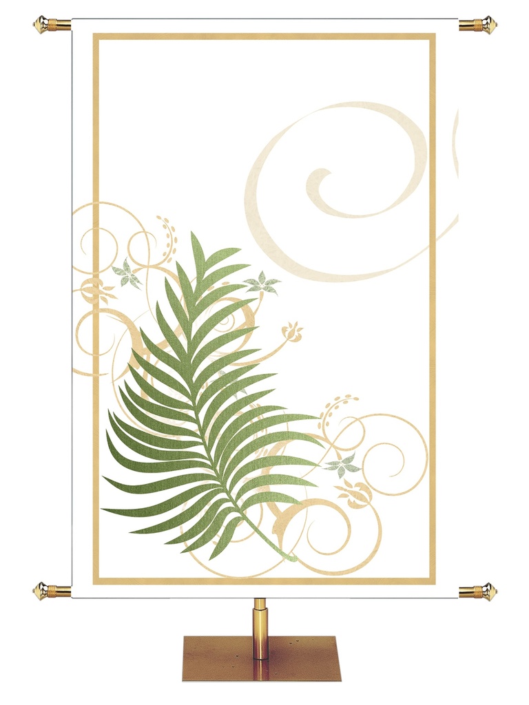 Custom Banner Easter Faux Foil Hosanna