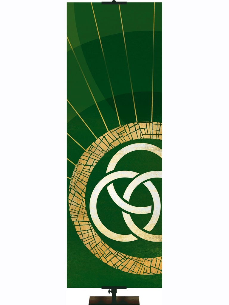 Custom Banner Hallmarks of Hope Trinity Symbol and Trust