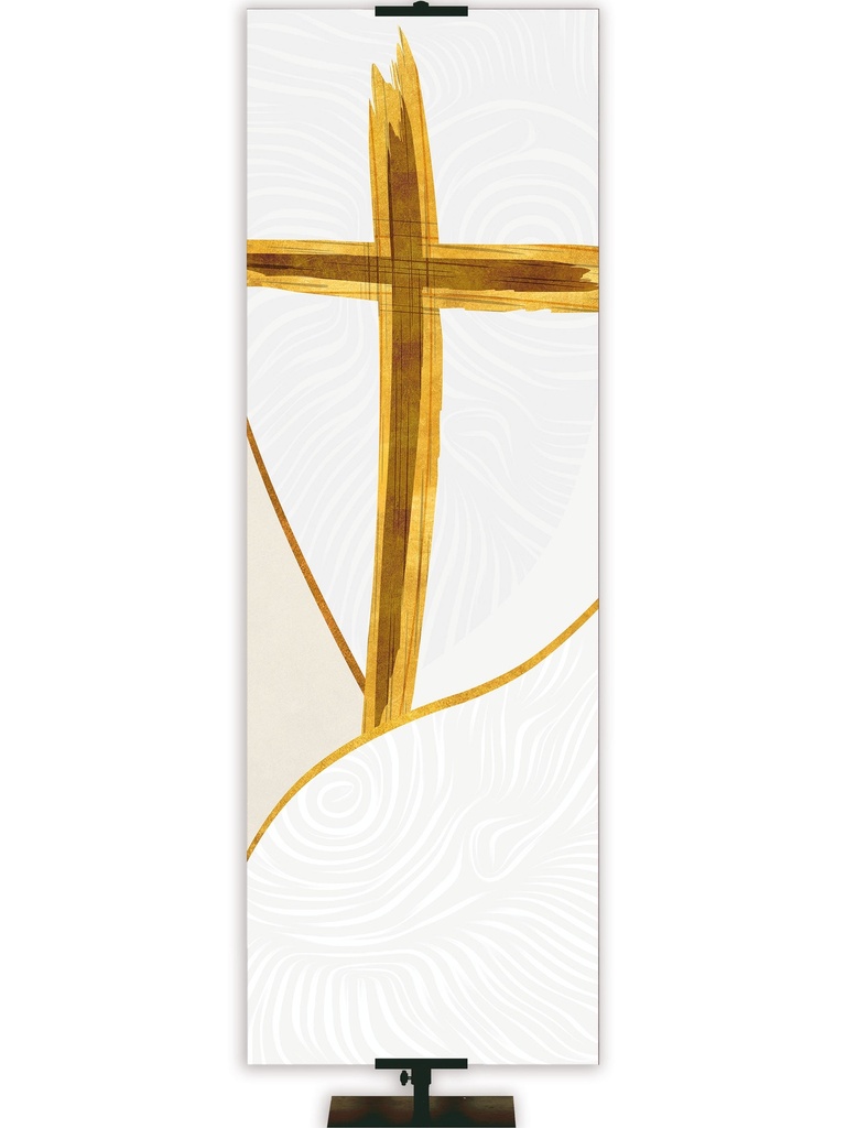 Custom Banner Shimmering Easter He Is Risen