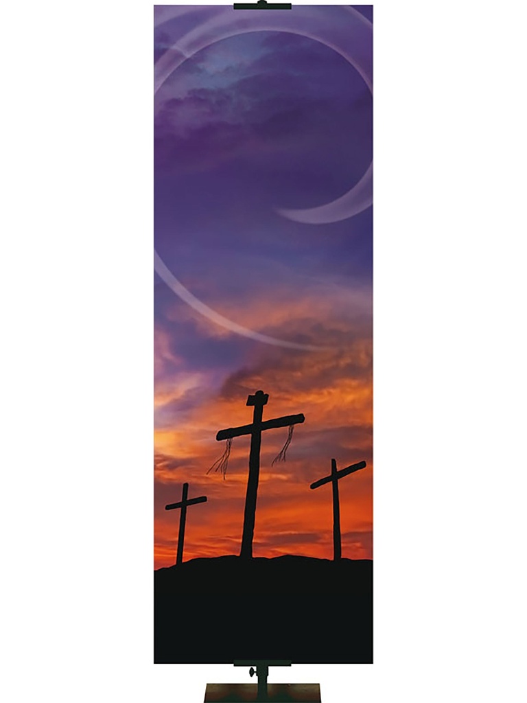 Custom Banner The Old Rugged Cross For God So Loved The World