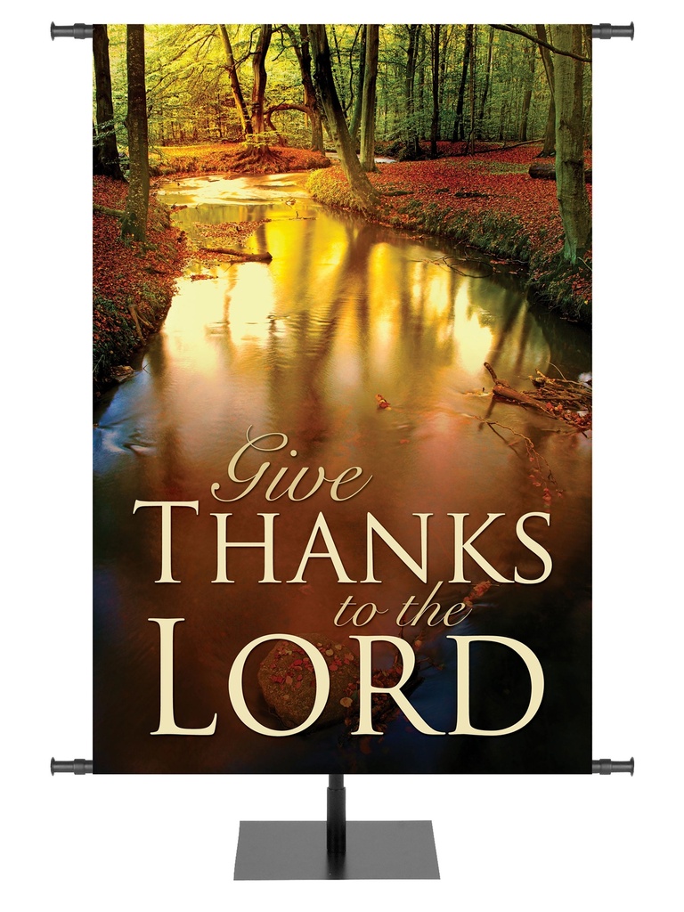 Expressions of Gratitude Background Style D Give Thanks to the Lord