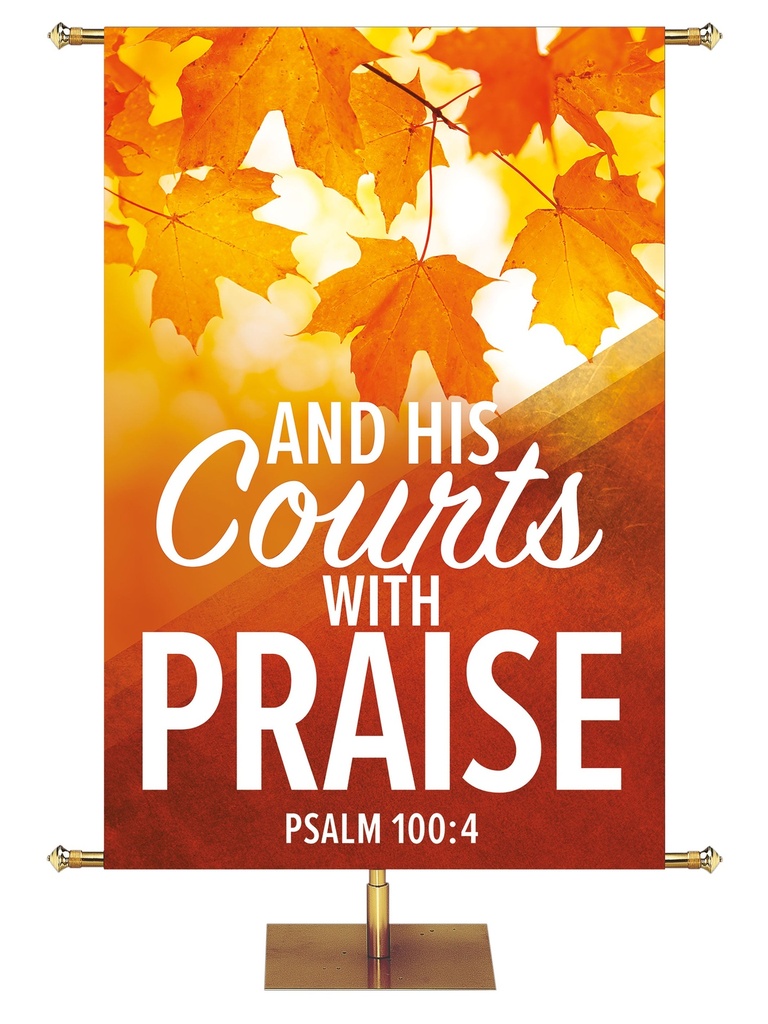 Golden Harvest Courts With Praise