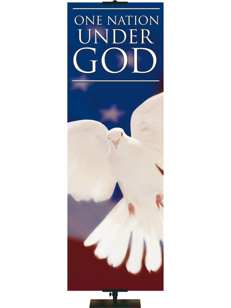 Patriotic One Nation Under God Dove