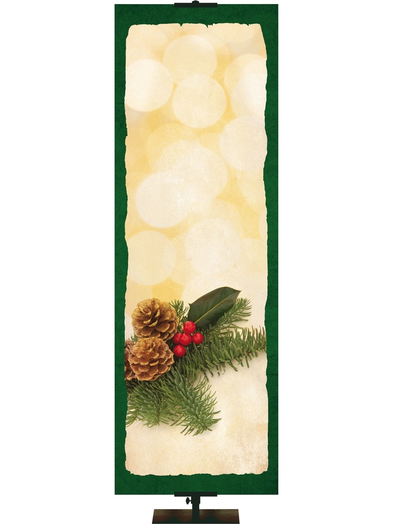 Custom Banner Rustic Christmas Joy