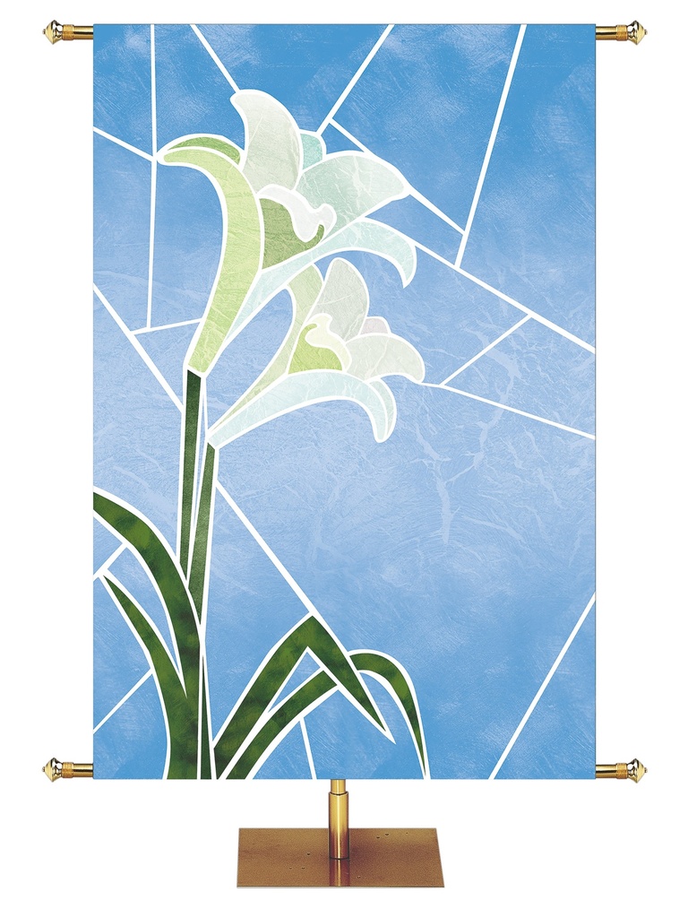 Eternal Emblems of Easter Lily Left Symbol