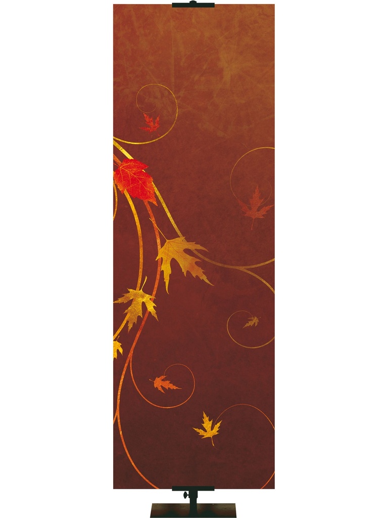 Custom Banner Autumn Faux Foil Grace