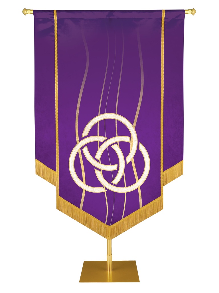 Custom Banner Experiencing God Embellished Trinity