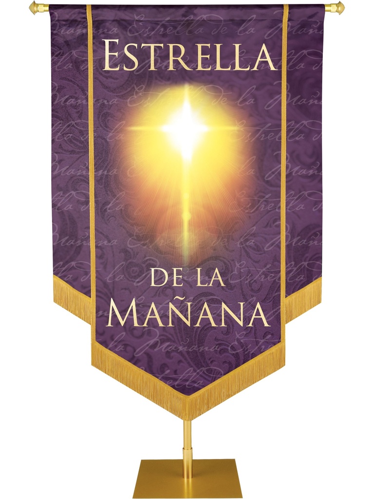 Estrella De La Mana Embellished Banner