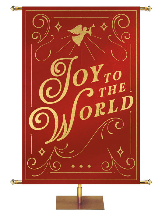 Overstock Shimmering Christmas Joy to the World