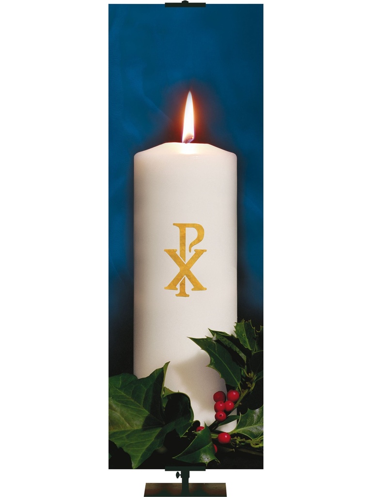 Overstock Advent Photo Candle Christ