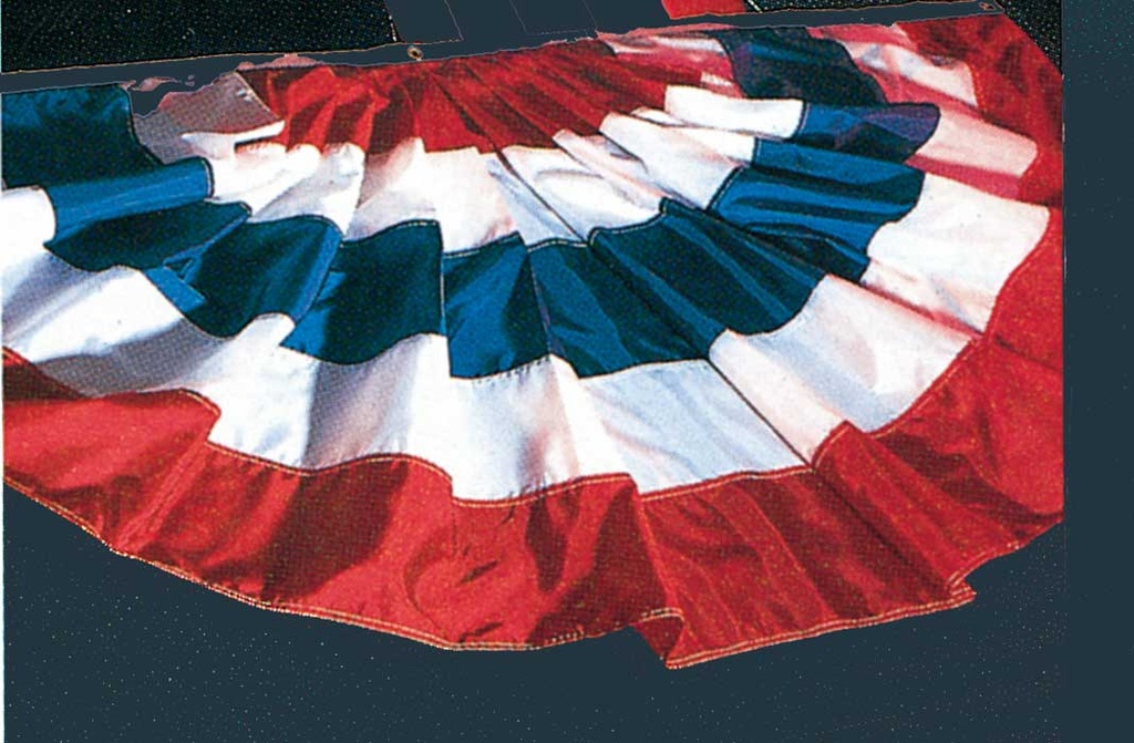 Flag, US Patriotic Pleated Fans