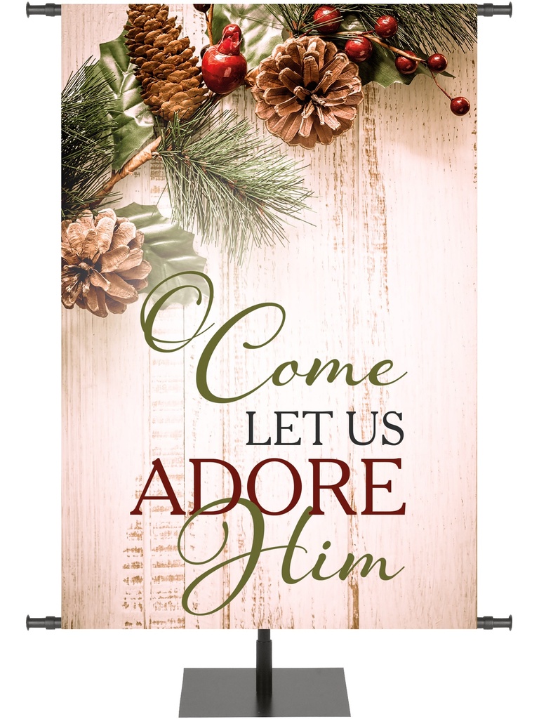 Irregular Heartland Christmas Come Let Us Adore Him