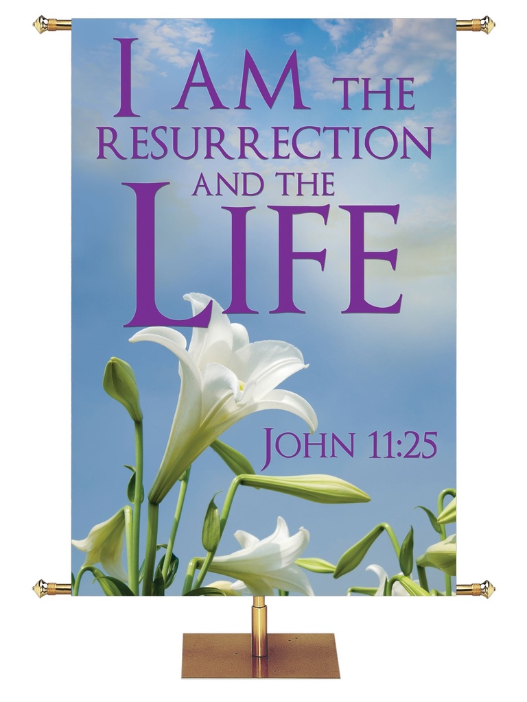 Irregular Contemporary Easter I Am the Resurrection