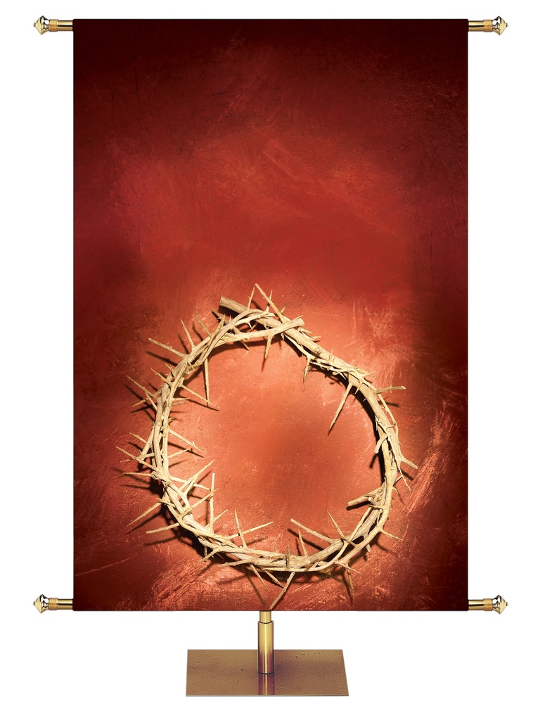 Custom Banner Joyous Easter He was Pierced