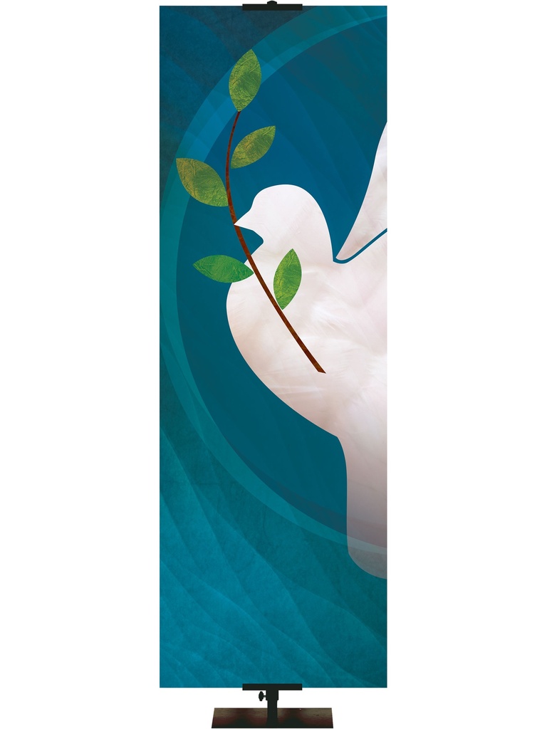 Custom Banner Peace in Christ Mercy Peace and Love Be Yours