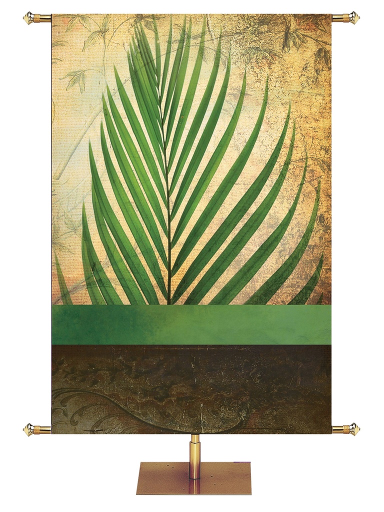 Custom Banner Sacred Symbols of Easter Hosanna in the Highest