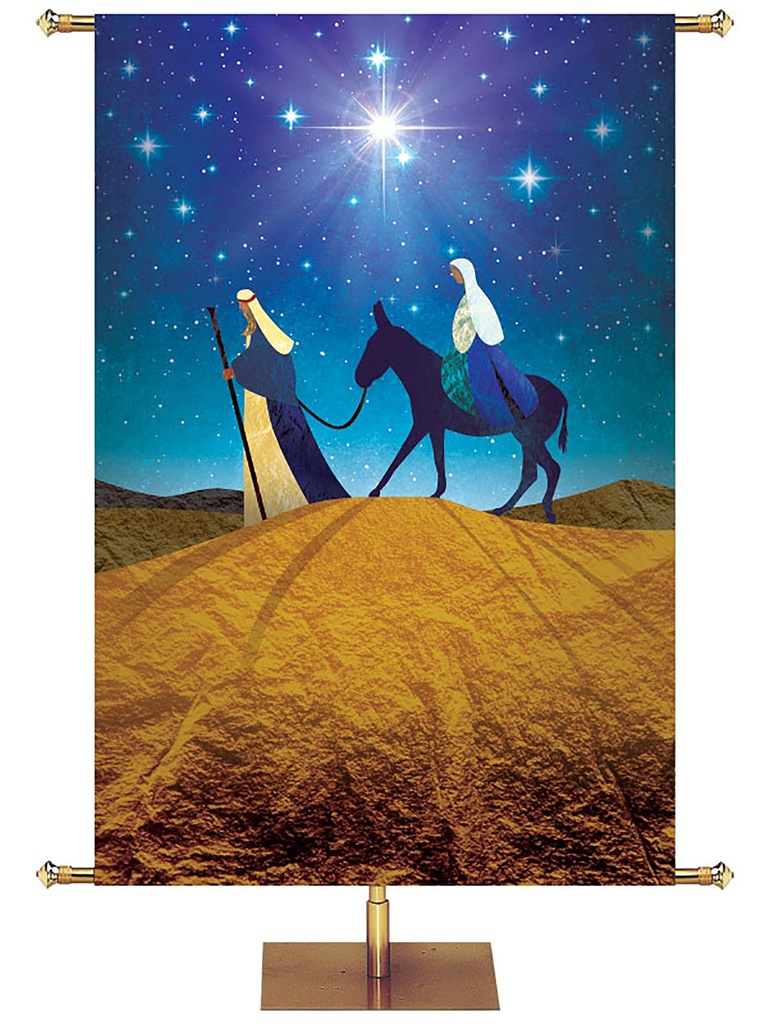 Custom Banner O Holy Night Joy to the World