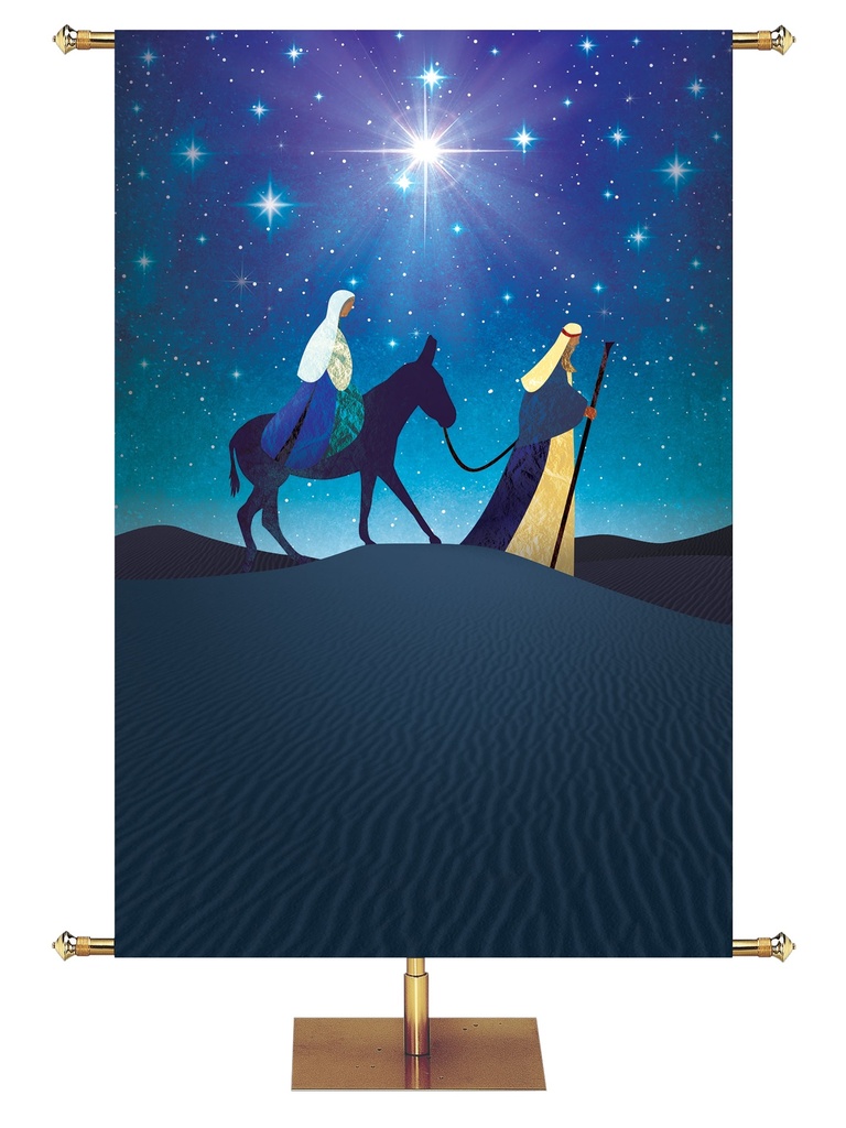 Custom Banner O Holy Night 2 Glory to the Newborn King