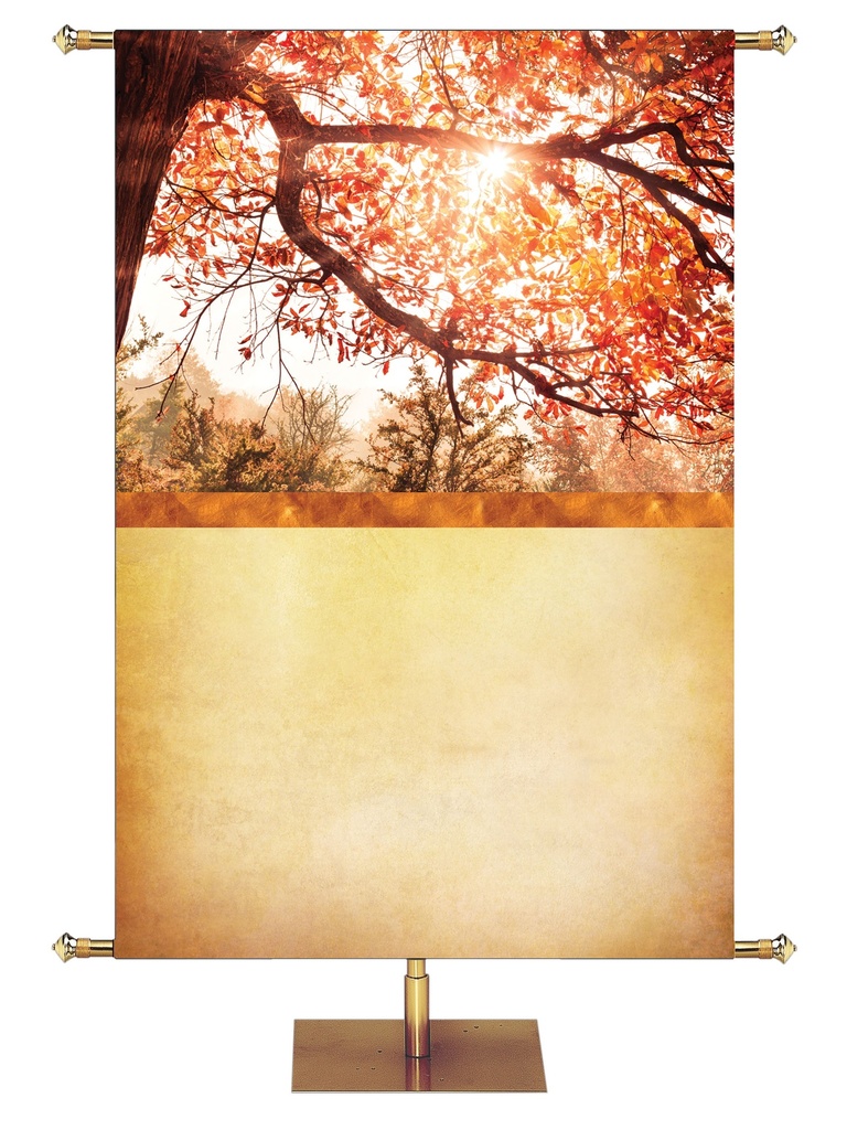 Custom Banner Thanksgiving Foil Give Thanks