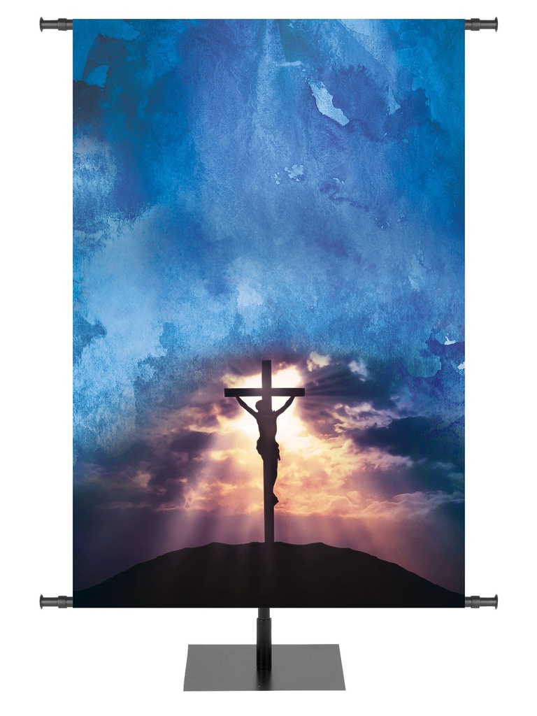 Custom Banner Impressions of Easter Overcome the World