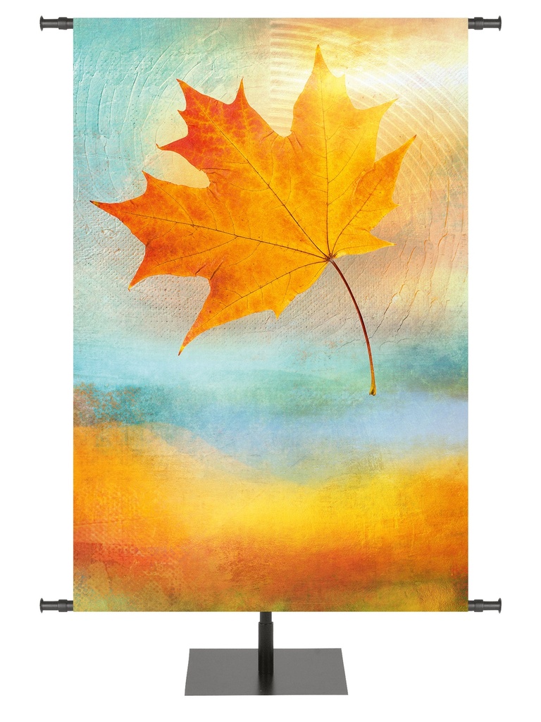 Custom Banner Joyous Autumn Enter His Gates