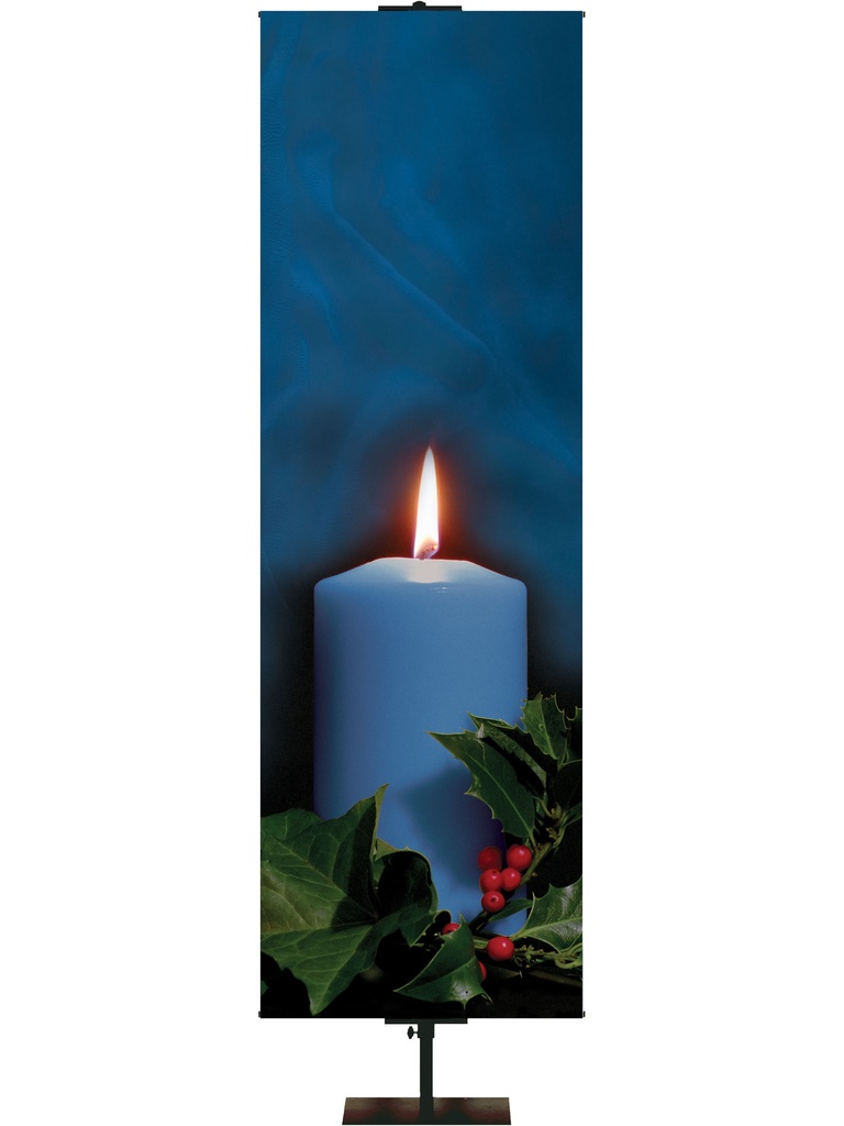 Custom Banner Advent Photo Candle Hope