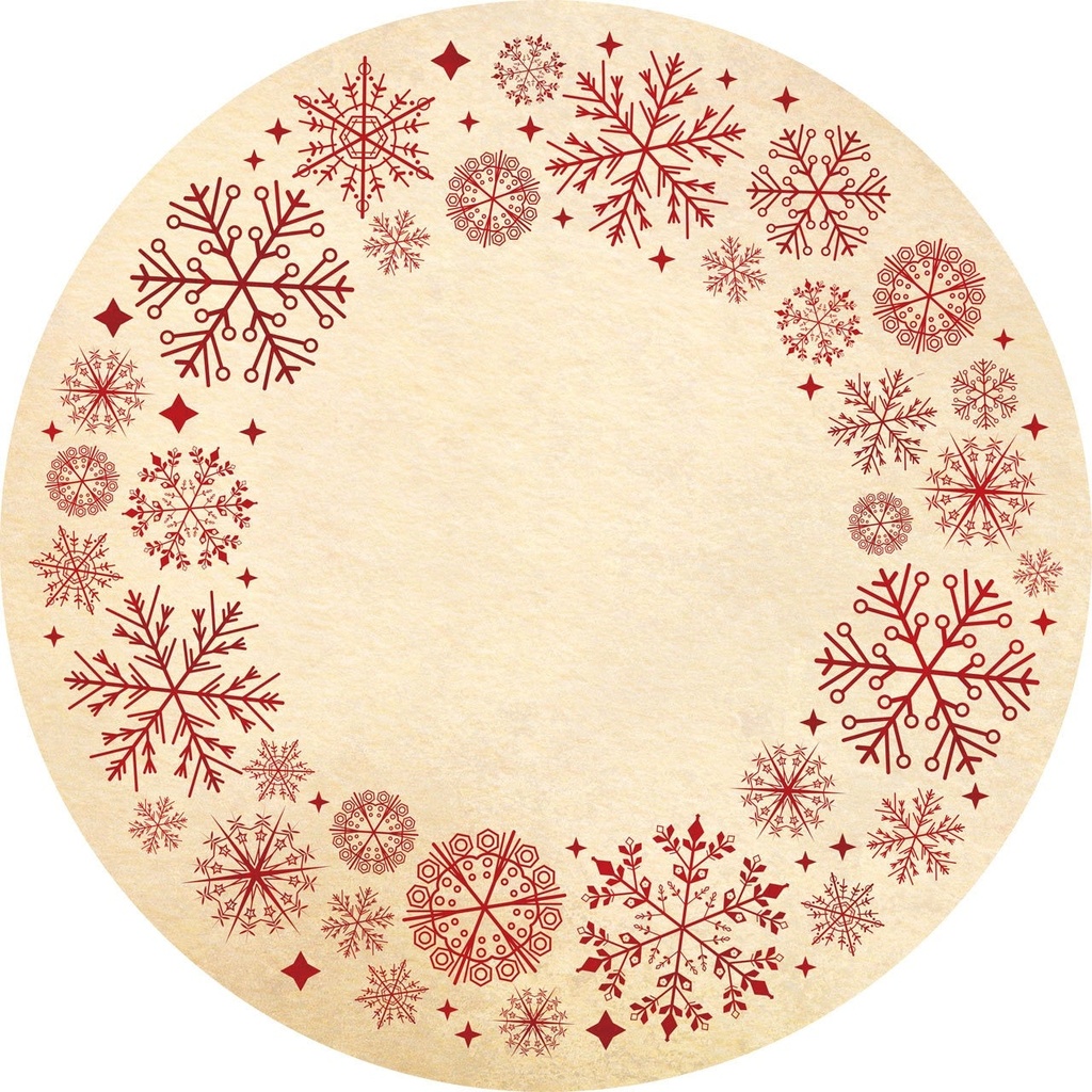 Winter Wonderland Christmas Tree Mat